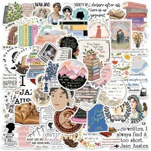 Jane Austen Themed Stickers